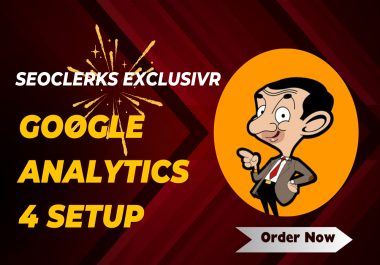 I will setup google analytics 4