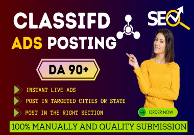 100 post your classified ads on top classified ads posting site