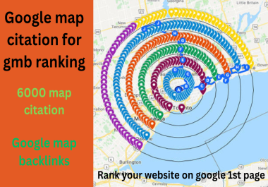 Google map citation and gmb ranking for local SEO
