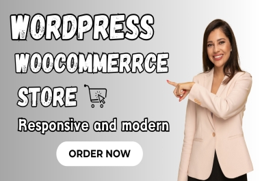 I will create wordpress e-commerce site