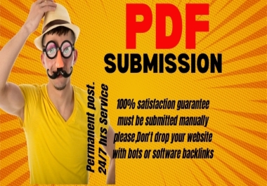70 Top Document Sharing PDF Submission 100 Dofollow Backlinks
