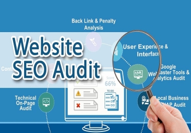 Obtain a site audit for all website technical difficulties.
