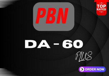 Build 5 PBN DA 60 Plus Homepage Dofollow Backlinks