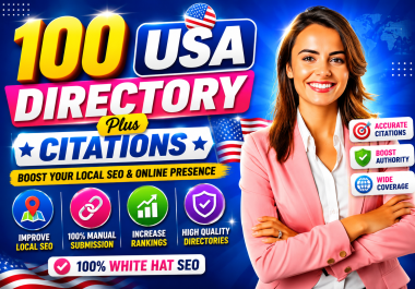 I will do 100 high authority business citations for local SEO