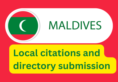 Top 100 Maldives local citations and directory submission