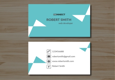 I will create minimalistic business card