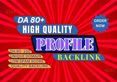 Top 200 High-Quality SEO Profile Backlink for Rank Your Website.