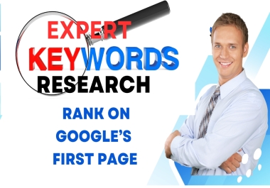 I will offer a keyword research manual audit and competitive analysis