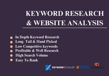 I will do SEO high Demanding Keywords Research