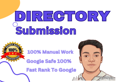 I Will Do 150 Directory Submissions Manually