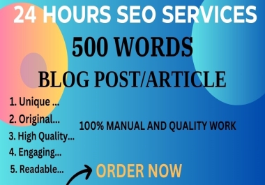 Give High 50 DA 50+ Articles Submit Backlinks