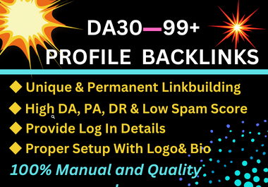 Boost your SEO with 75 backlinks on high DA sites.