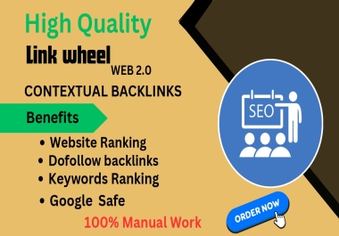I Will Create 70 Web 2.0 link wheel SEO Contextual Backlinks for Enhanced Website Ranking