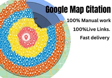 I will create 5000 Google Maps citation service manual with your Business