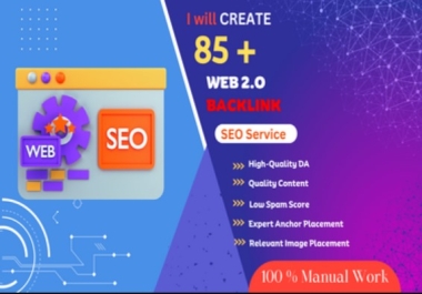 Boost Your Website's Ranking with 85+ Powerful Web 2.0 SEO Backlinks &ndash Dominate Your Niche Today