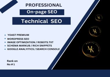 I will do wordpress On-page SEO and Technical SEO within 1 hour
