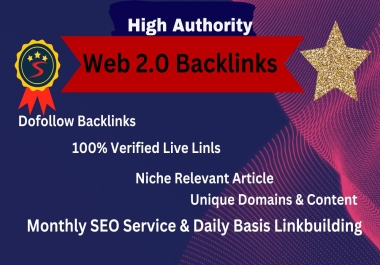 Boost Your Website's Ranking with 70 High-Quality Web 2.0 SEO Contextual Backlinks