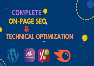 I Will Do WordPress On-Page SEO & Technical Optimization Using Yoast/RankMath