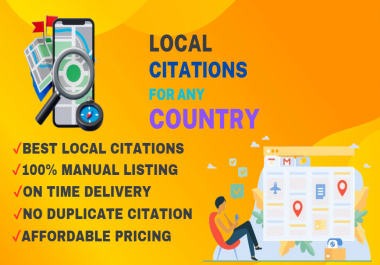 I will do 12000 local citations for local SEO and GBP ranking