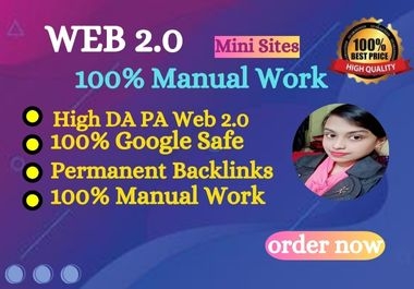 75 Niche relevant web 2.0 backlinks for website ranking