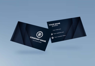 modern minimalist Business Card Design