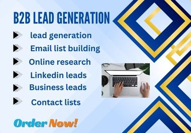 I will collect B2B lead generation for any LinkedIn data collection.