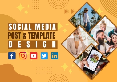 I will design social media post and templates using CANVA Pro