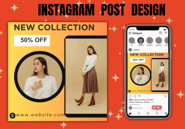 I will create Instagram post by using Canva Pro