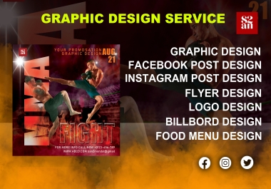 I will create the best eye-catching social media post-design banner and Canva template