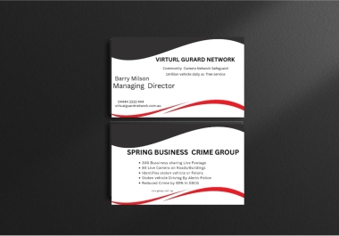 I will design a outstanding business cards.