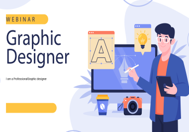 I will do any kind of Graphic design job