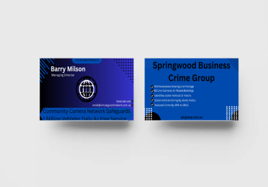 I will do modern minimalist business card design for you