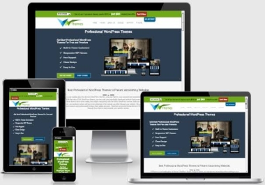 I'll design fast loading WordPress website with all functionalities