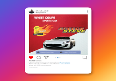 I will design social media post for your business