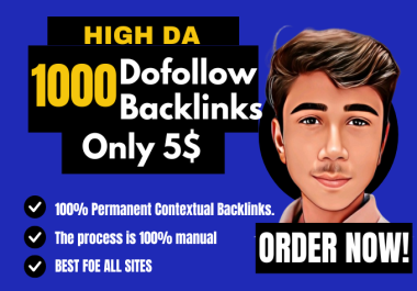 Boost Your Website's SEO with 1000 High-Quality Dofollow Backlinks