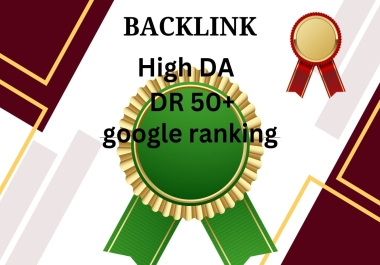I will do 50 high DR 70 plus permanent seo dofollow backlinks