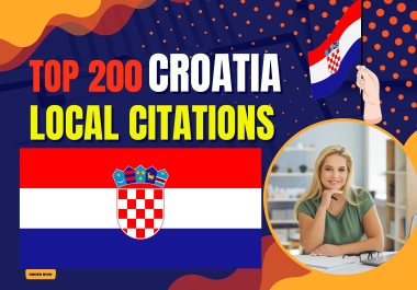 Top 200 Live Croatia Local Citation and Directory Submission for Croatian Local SEO
