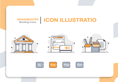 design illustration icon set svg and vector
