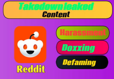 I will remove Leaked content from Reddit under DMCA