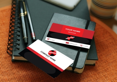 I will design a custom professional business card