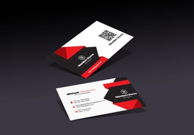 I will create eye catching professional business card and stationery design