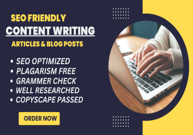 1000 Words High-Quality Content in 24 hours