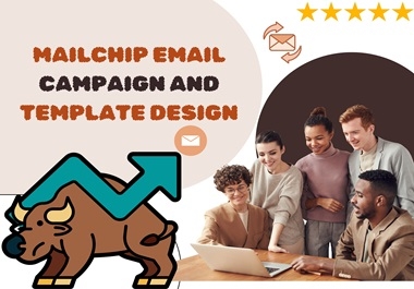 Mailchimp Email Campaign Marketing and Template Design