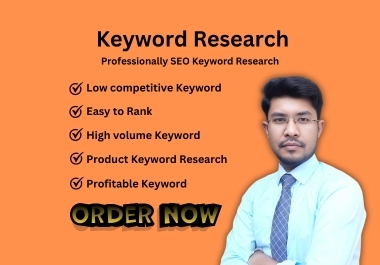 keyword research and competitor analysis for local business and niche site