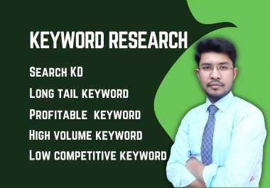Profitable Keyword Research with best SEO expert