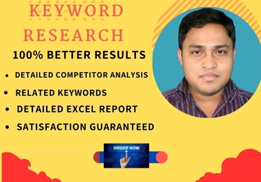 Advanced SEO keyword research with competitor analysis