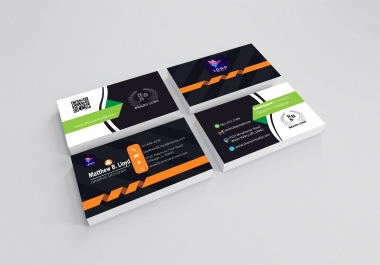 I will create an eye catching business card