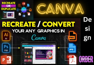convert psd to canva or photoshop design to canva editable
