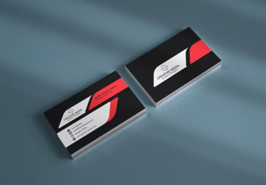 I will do luxury minimalist business card design