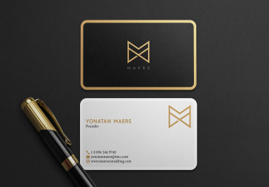 I will design modern professional businesscard